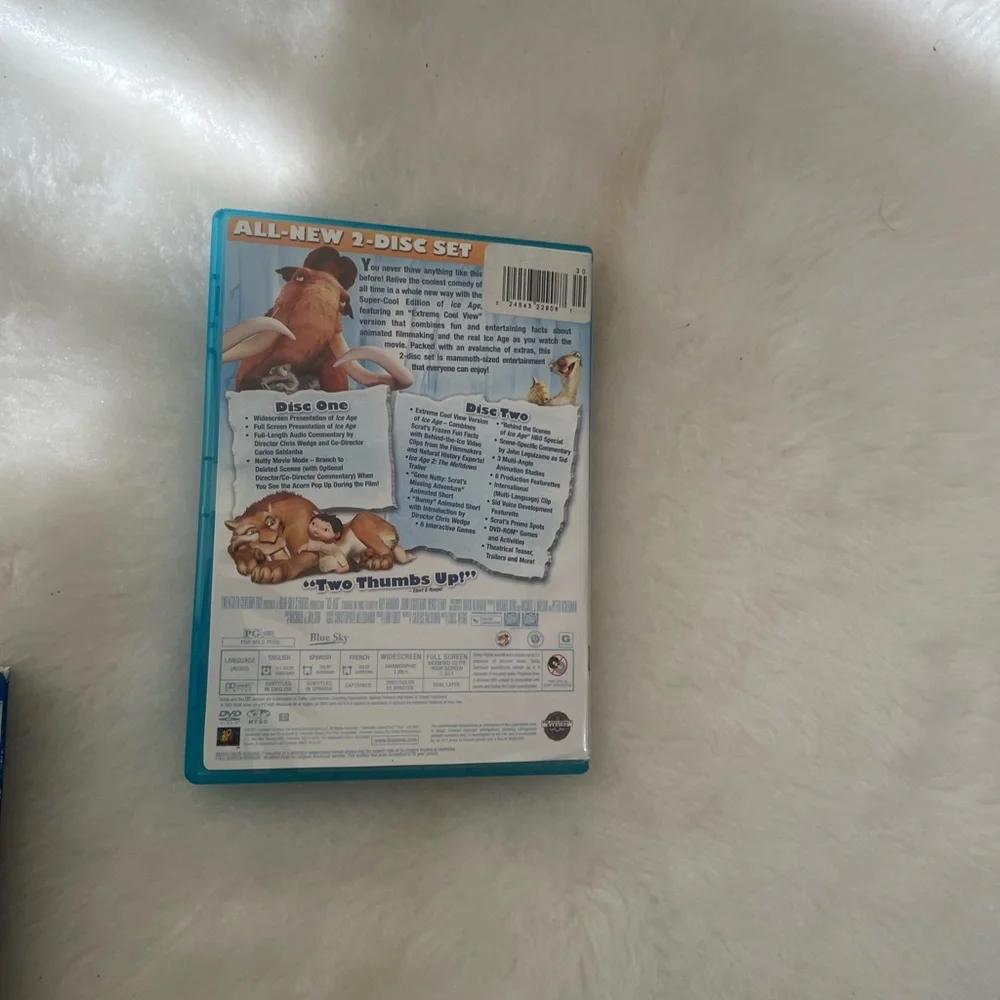 2 Ice Age DVD Collection
